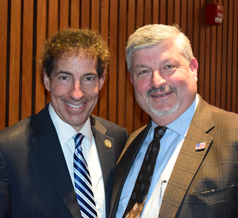 Rep. Raskin visit NTEU chapters