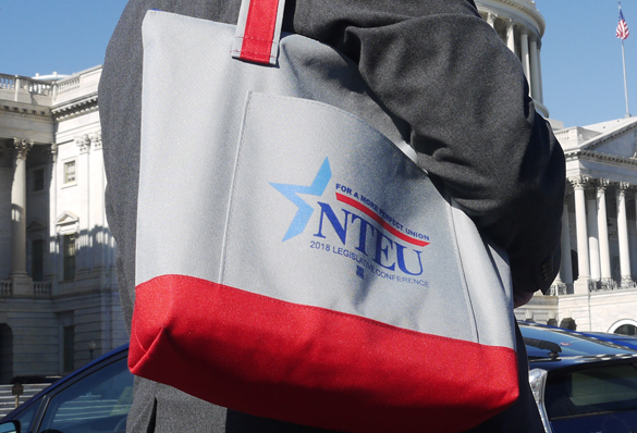 Member with Legislative Conference Tote Bag